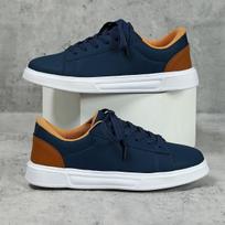 Board shoes Korean version trendy thick soled skateboard shoes couple's casual flat sports shoes for women 45 white