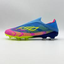 Men Football Field Boots Outdoor Fast Grass Training Football Shoes Society Cleats Soccer Shoes Low Cut Sneaker Original Unisex 35 blue