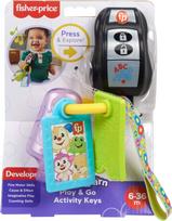 Mattel FISHER-PRICE LAUGH AND LEARN žaisliniai automobilio rakteliai (HVH43)