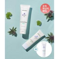 Banobagi Milk Thistle Repair Cica 2 Pack Set  Sunscreen+Foam Cleanser  +Cica Foam 120ml Free NONE white