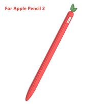 Cute Vegetable Silicone Case For Apple Pencil 1 2 Pen Protective Sleeve Anti-fall Pen Case For Apple Pencil 1th 2th Generation