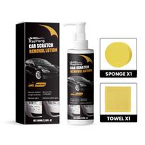 100/120 ml įbrėžimų vaškas automobiliui, 2024 m. naujų automobilių įbrėžimų pasta, poliravimo vaškas, automobilio įbrėžimų šalinimo rinkinys su šluoste ir kempinėle, skirtas automobiliams, giliems įbrėžimams One Size black