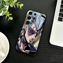 Anime Jojos Bizarres Adventures Phone Case For Samsung S26,S25,S24,S23,S22,S21,S20,Ultra,Plus,FE Black Soft Cover Samsung S26ULTRA gray