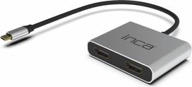 No Name Inca ITPC-4T interface hub USB 3.2 Gen 1 (3.1 Gen 1) Type-C Aluminium