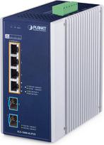 No Name PLANET IGS-1000-4UP2X network switch 2.5G Ethernet (100/1000/2500) Power over Ethernet (PoE) Aluminium, Blue