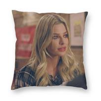 Lucifer Chloe Decker Lauren German Square Pillowcase Polyester Linen Velvet Printed Zip Decor Sofa Cushion Cover 30x30cm