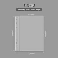 6-inch Photo Album Loose-leaf Photo Binder Large Capacity Photocard Holder 20pcs inner pages 01