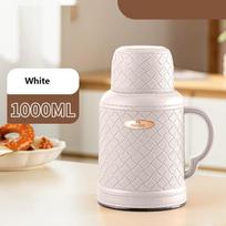 1L Retro Travel Thermosflask Thermos Water Coffee Bottle Glass Inner Container  Coffee Cup Mug Teapot Heat Cold Preservation balta