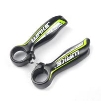1 Pair 22.2mm Clamp Diameter Bicycle Handlebar Ends Aluminum Alloy Bike Grip Ends  Training Rides žalia