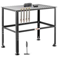 VEVOR suvirinimo stalas 36  x 24 , 800 svarų talpos suvirinimo darbastalio stalas 91.4 x 60.9 x 78.5 cm