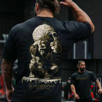 Silverback Fitness Training Gym Leisure T-Shirt Men's and Women's Luxury Brand 2026 XXXL black