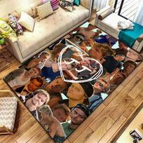 Rudy Pankow JJ Maybank Carpet Rug for Living Room Bedroom Home Sofa Decoration,Kids play Non-slip Floor Mat 40x60cm( 15x23in ) white
