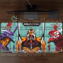 Large Anime Evangelione EVA 01 Mouse Pad XXL Office Accessories Computer Gaming Mousepad PC Gaming e-sports HD Printing Desk Mat 30cmx60cm