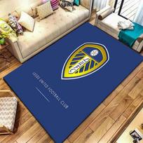 Leeds United Carpet Rug for Living Room Bedroom Home Sofa Decoration,Kids play Non-slip Floor Mat 40x60cm( 15x23in ) white