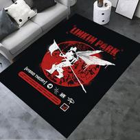 Linkin Park Carpet Rug for Living Room Bedroom Home Sofa Decoration,Kids play Non-slip Floor Mat 40x60cm( 15x23in )
