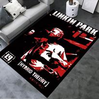 Linkin Park Carpet Rug for Living Room Bedroom Home Sofa Decoration,Kids play Non-slip Floor Mat 40x60cm( 15x23in )