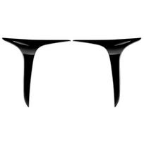 For Toyota Yaris Cross  - ABS Black Front Bumper Fog Light foglight eyebrow cover Trim Fog light Decoration Styling ABS Black