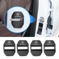 4 vnt. Automobilio durų spynos dangtelio dėklas Apsauga Mercedes Benz AMG E S C A B klasėms GLE GLS CLS GLC CLA GLA W212 W204 W211 W213 W205