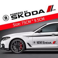 Car Styling Body Side Door Decor Window Decoration WE36 Stickers For Skoda Rapid Fabia 1 2 Octavia 2 A7 A5 A4 Yeti Superb 3 A5 VII