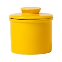 Porcelain Butter Crock Butter Dish With Lid And Stable Base Contemporary Food Storage Container for Kitchen