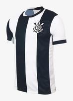 Summer Brazil Timão Football Jersey Corinthians Black Striped Tee Family Matching Outfit for Sports Street Fashion Casual Wear Unisex 5XL white