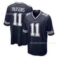 Dallas Cowboys NFL Futbolo Džersis CeeDee Lamb 88 Trumpomis Rankovėmis Komandos Gerbėjų Apranga Vyrams 11 Navy Gen 2 gray