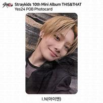 Stray Kids SKZ 10th Mini Album THIS & THAT Yes24 POB Photocard I.N - Yes24 POB