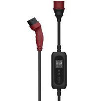 Nešiojamas elektromobilio įkroviklis Type 2 - CEE, 11kW, 6-16A, 3 fazių, 5m