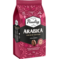 Paulig Arabica Origin Edition Colombia kavos pupelės 1 kg