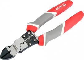 Daugiafunkcinės šoninio kirpimo replės Yato | 200 mm | 1–6 mm² (YT-20052)