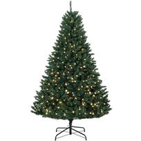 Dirbtinė kalėdinė eglutė su 550 šiltai baltų LED lempučių, žalia, Ø 112 × 180 cm
