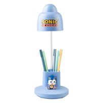 Sonic – lanksti belaidė USB-C LED stalinė lempa vaikams su dėtuve ir reguliuojamu ryškumu