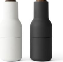 Audo Copenhagen Pipirų, druskos ar prieskonių malūnėliai Bottle Grinder smėlio-tamsiai pilka 2 vnt.
