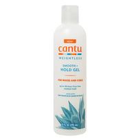 Cantu, Weightless Smooth + Hold, Agave, Hair Styling Gel, Anti-Frizz, Medium Hold, 295 ml