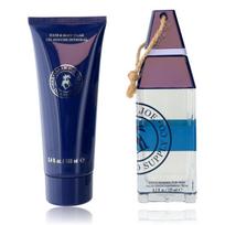 Set Caribbean Joe: Island Supply Sapphire Sands, Eau De Toilette, For Men, 125 ml + Island Supply Sapphire Sands, Shower Gel & Shampoo 2-In-1, 100 ml