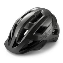 Rockbros LK-67 vaikiškas dviračio šalmas su nuimamu skydeliu 54–58 cm – pilkas