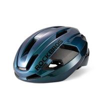 Rockbros LK-15 dviratininko šalmas iš anglies pluošto, dydis L (58-62 cm) – chameleono mėlyna