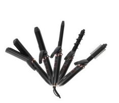Adler Hair Styling Set 5-in-1 | AD 2028 | Ceramic heating system | 1200 W | Black