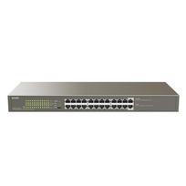 Šakotuvas Tenda TEG1124P-24-250W tinklo komutatorius Ne-valdomas Gigabit Ethernet (10/100/1000) Maitinimas per Eternetą (PoE)