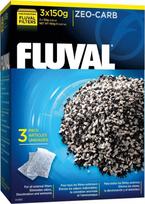 Fluval Carbon Zeo-Carb kasetė filtrams, 450g (3x150g)