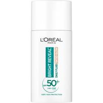 L’Oréal Paris Bright Reveal spindesio suteikiantis fluidas su atspalviu tamsioms dėmėms šviesinti SPF 50+ 50 ml