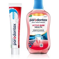 Parodontax Extra Fresh & Active Gum Health rinkinys dantims