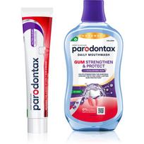 Parodontax Ultra Clean & Gum Strengthen & Protect rinkinys dantims