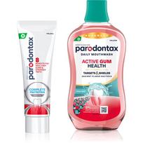 Parodontax Complete Protection & Active Gum Health Whitening rinkinys dantims