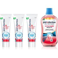 Parodontax Complete Protection & Active Gum Health Extra Fresh rinkinys sveikiems dantims ir dantenoms