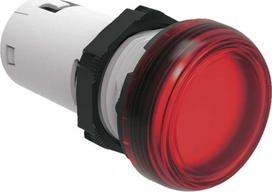 Lovato Electric vientisa LED signalinė lempa raudona 230V AC LPMLM4 - LPMLM4