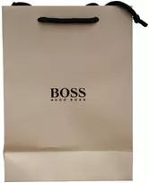 Hugo Boss, Hugo Boss, Cardboard Shopping Bag, Paper, Baltas
