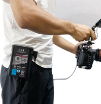 SmallRig 2990 Baterija Plate V-Mount w Belt Clip