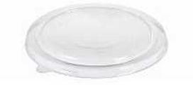 Royal Catering Plastlåg Catersource rundt Ø184 mm PET klart til brun kraft salatskål,6 ps x 50 stk/krt