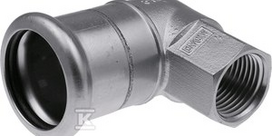 Kan Therm Alkūnė SU SIELIU 22X1/2" INOX PRESS